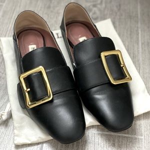 Bally buckle Loafers flats shoes designer